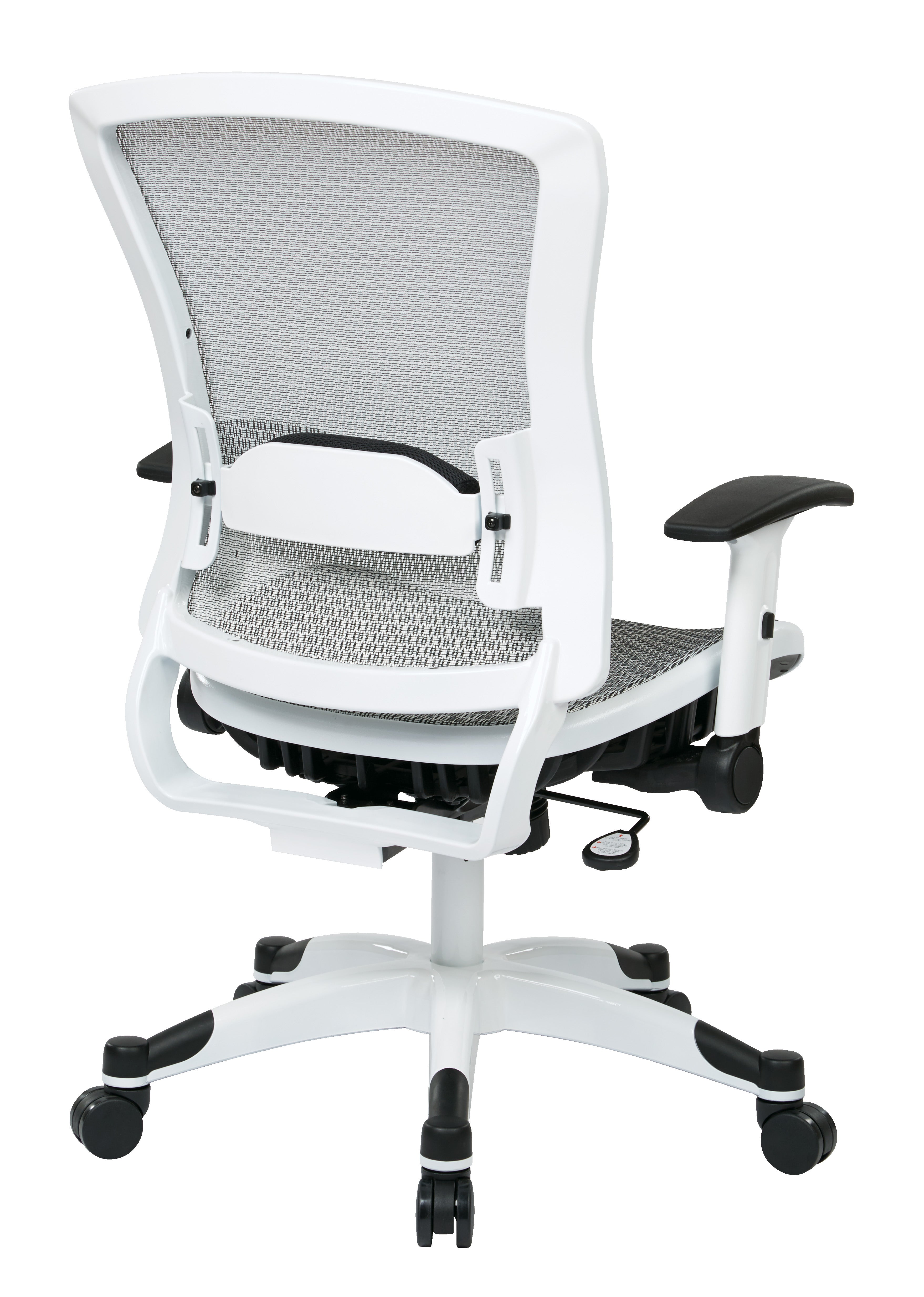 White Frame Managers Chair